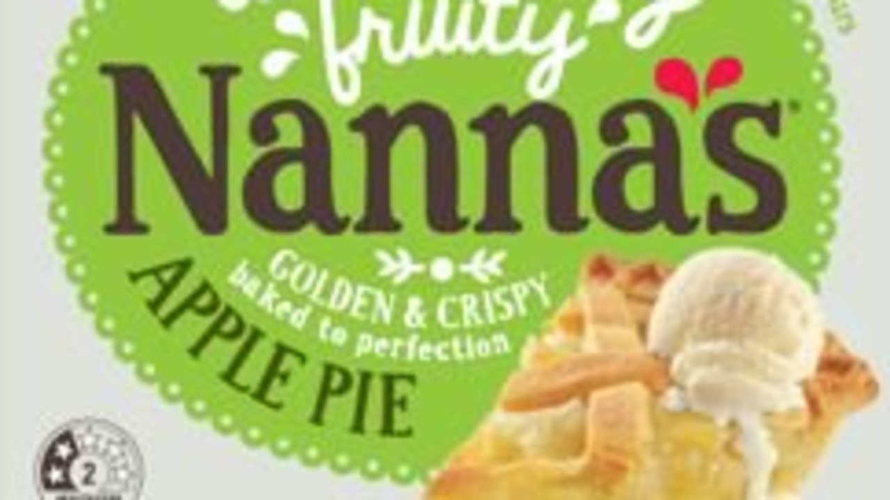 Nanna's apple pies have been recalled.