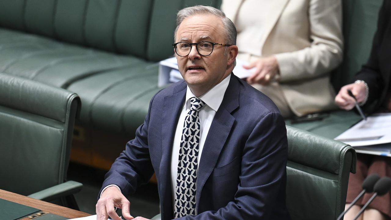 Prime Minister Anthony Albanese appears to have slightly softened his position on changes to negative gearing. Picture: NewsWire / Martin Ollman