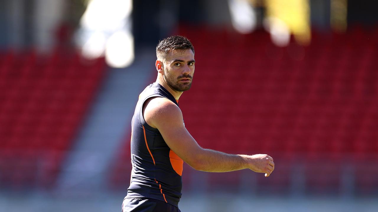 Stephen Coniglio re-signed with the Giants on a seven-year deal. Picture. Phil Hillyard