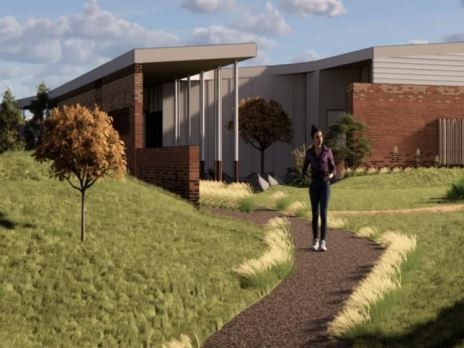 Artist impression of the rehab center. Picture: Dubbo Regional Council