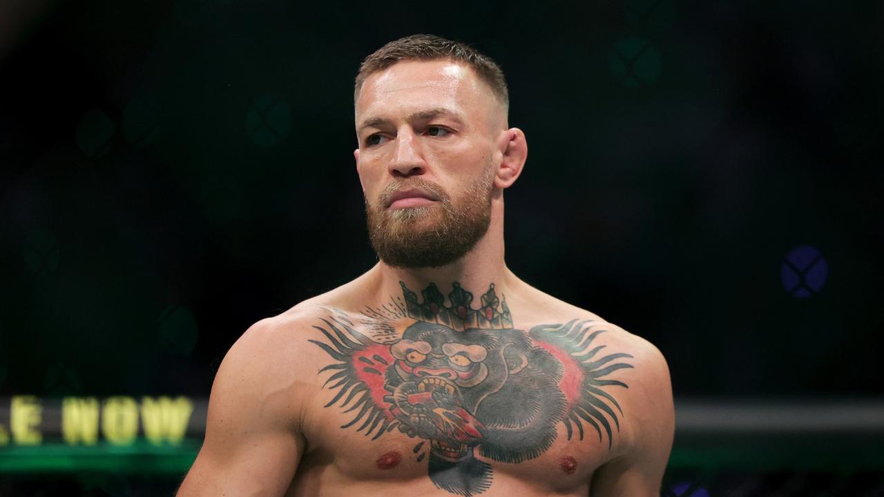 Conor McGregor came under fire the since-deleted tweet. (Photo by Stacy Revere/Getty Images)