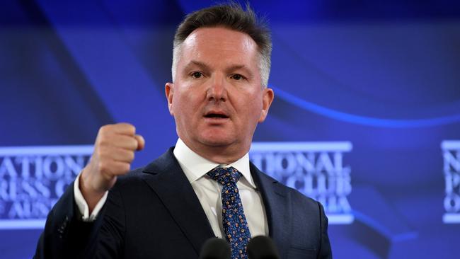 Federal Climate Change and Energy Minister Chris Bowen is energised about reducing emissions.