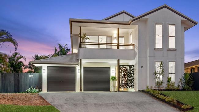 This five-bedroom house at 27 Cardinal Circuit, Caboolture, is for sale for offers over $699,000.