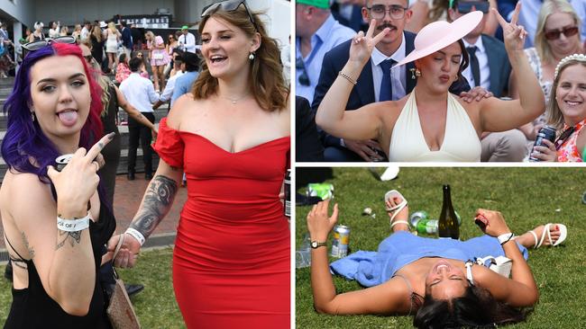 2024 Melbourne Cup race goers.