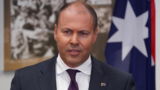 Treasurer Josh Frydenberg has committed to acting on all 76 recommendations. Picture: Stefan Postles/AAP