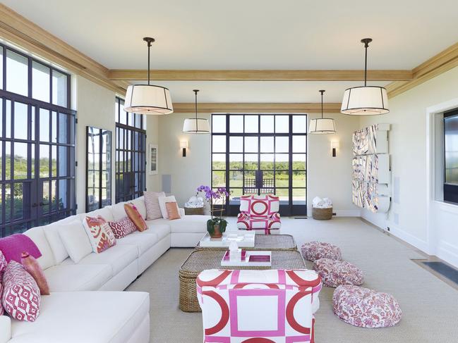 One of the many rooms of Greg Coffey’s new Hamptons estate. Picture: Bespoke Real Estate