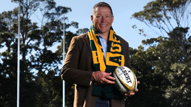 Kearns was sold on the role by Rugby Australia chairman Hamish McLennan. Picture: Jane Dempster