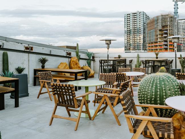 The new rooftop at Moon Dog Wild West. Picture: Arianna Leggiero