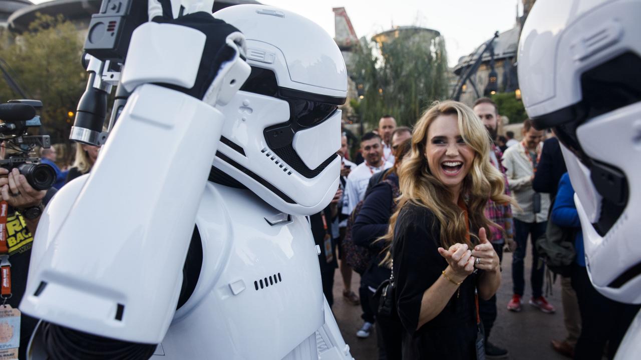 Fans shopping for Star Wars souvenirs at Disneyland, California are faced with a bit of a problem. Picture: Patrick T. Fallon/Bloomberg