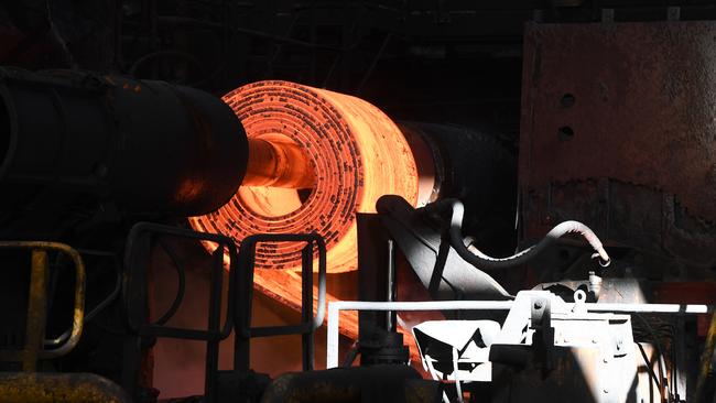 BlueScope’s Port Kembla steelworks. Picture: AAP