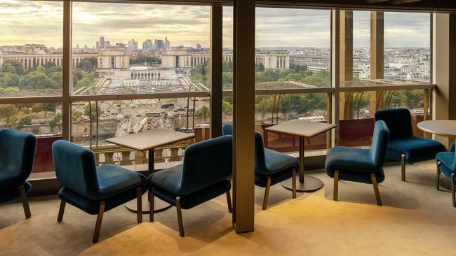 Views over the Trocadero from Madame Brasserie.