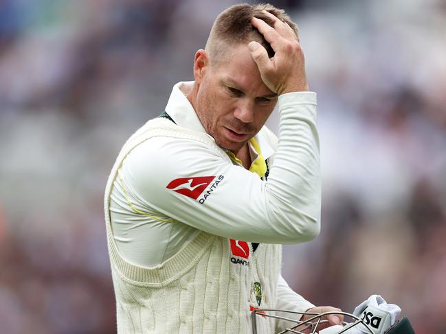 Johnson says the column was spurred by a message from David Warner in April. Picture: Ryan Pierse/Getty Images