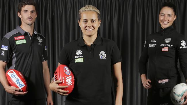 Moana Hope wants to know when she’s playing footy. Photo: Darrian Traynor/Getty Images