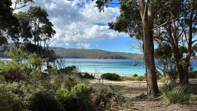 Fortescue Bay looking as serene and unbothered as a pensioner at the supermarket (with a large line behind them).