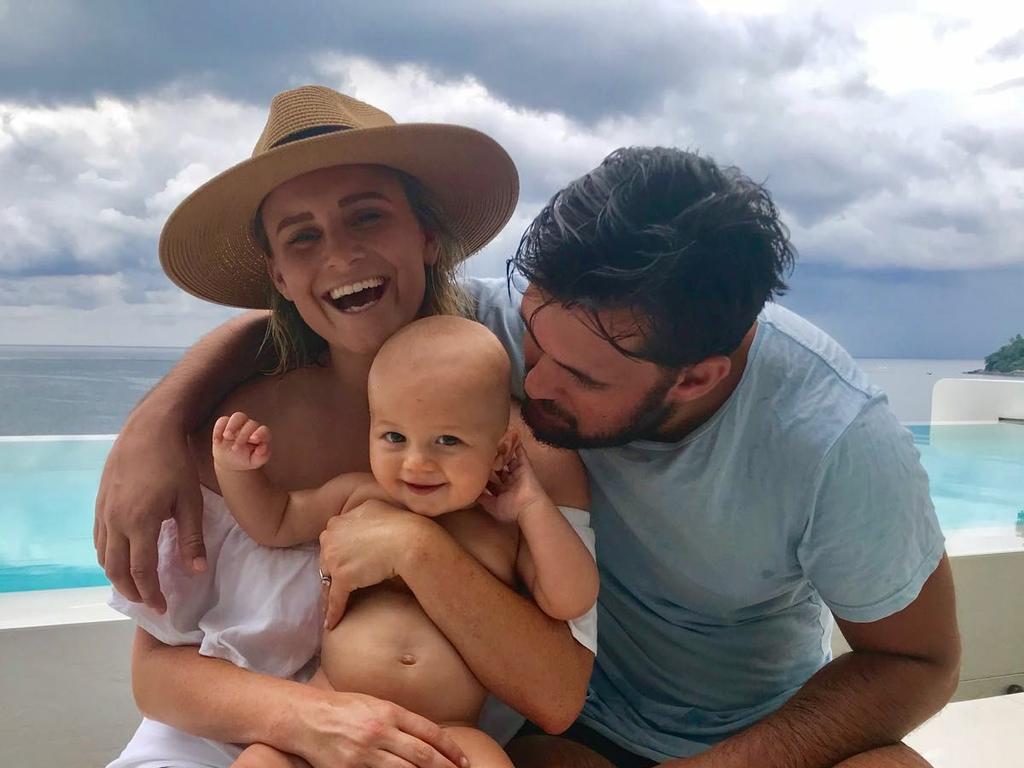 Georgie Hudson is going through a health battle. Picture: Facebook