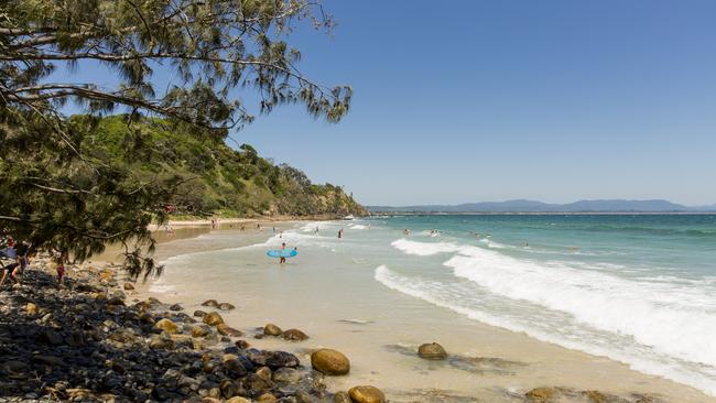 Wategos Beach at Byron Bay. Picture: Destination NSW