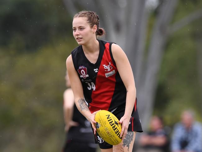 Yeronga QAFLW player Chelsea Winn. Picture: Highflyer Images