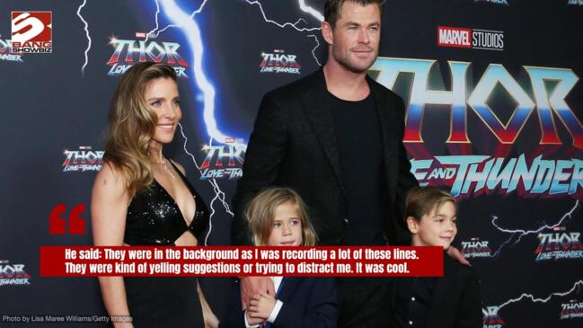 Chris Hemsworth's children made him accept his role in 'Transformers One'