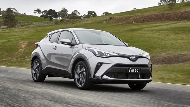 The C-HR hybrid is expensive at $36,400 before on-road costs.