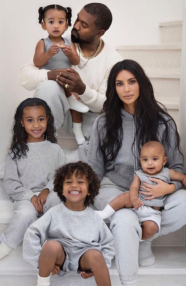 Kim Kardashian West and Kanye West have four children together. Picture: Instagram