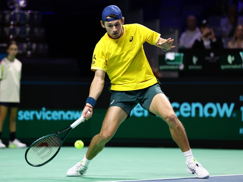 Alex de Minaur will lead Team Australia at the United Cup. Picture: Matt McNulty/Getty Images for ITF