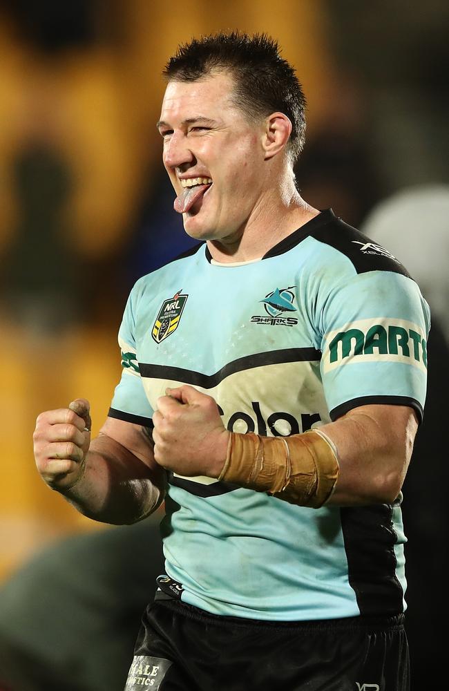 Paul Gallen put in a monster performance in Auckland. (Photo by Hannah Peters/Getty Images)