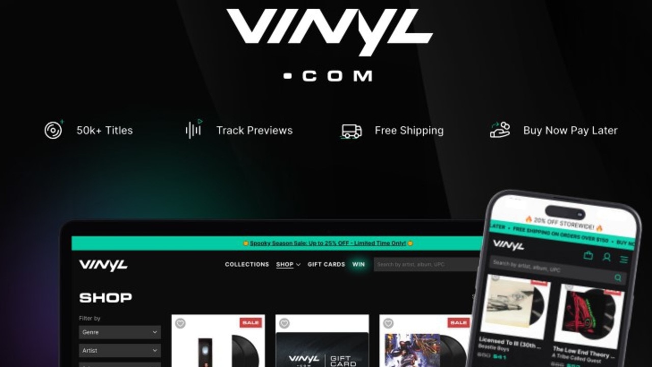 eCommerce platform vinyl.com is expanding into the UK. Picture: Vinyl Group