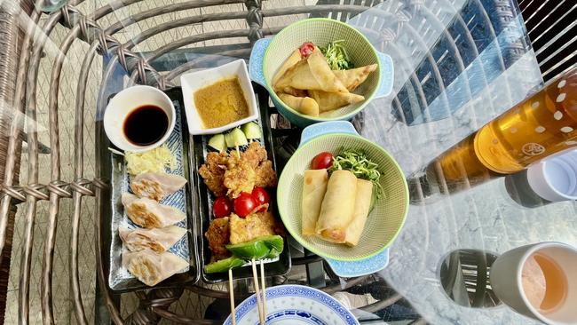 Dim sum lunch served at the Lockcha Tea House in the Central district of Hong Kong. Picture: Peter Carruthers