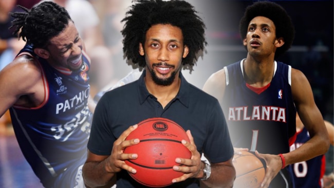 Josh Childress injured his shoulder during the 2018 grand final series.