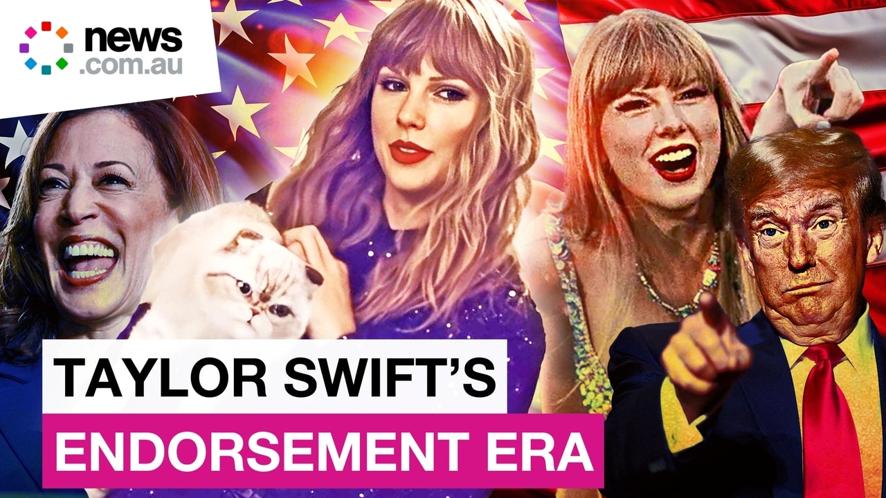 Taylor Swift "Childless Cat Lady" endorses Harris over Trump for president