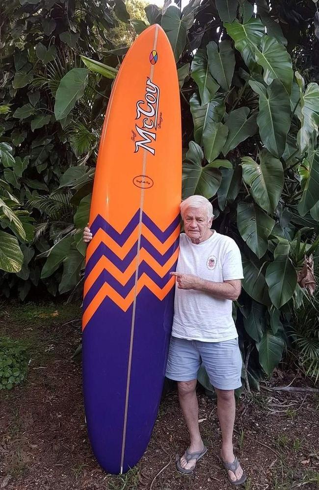 NSW North Coast pays tribute to surfboard shaper Geoff McCoy | Herald Sun