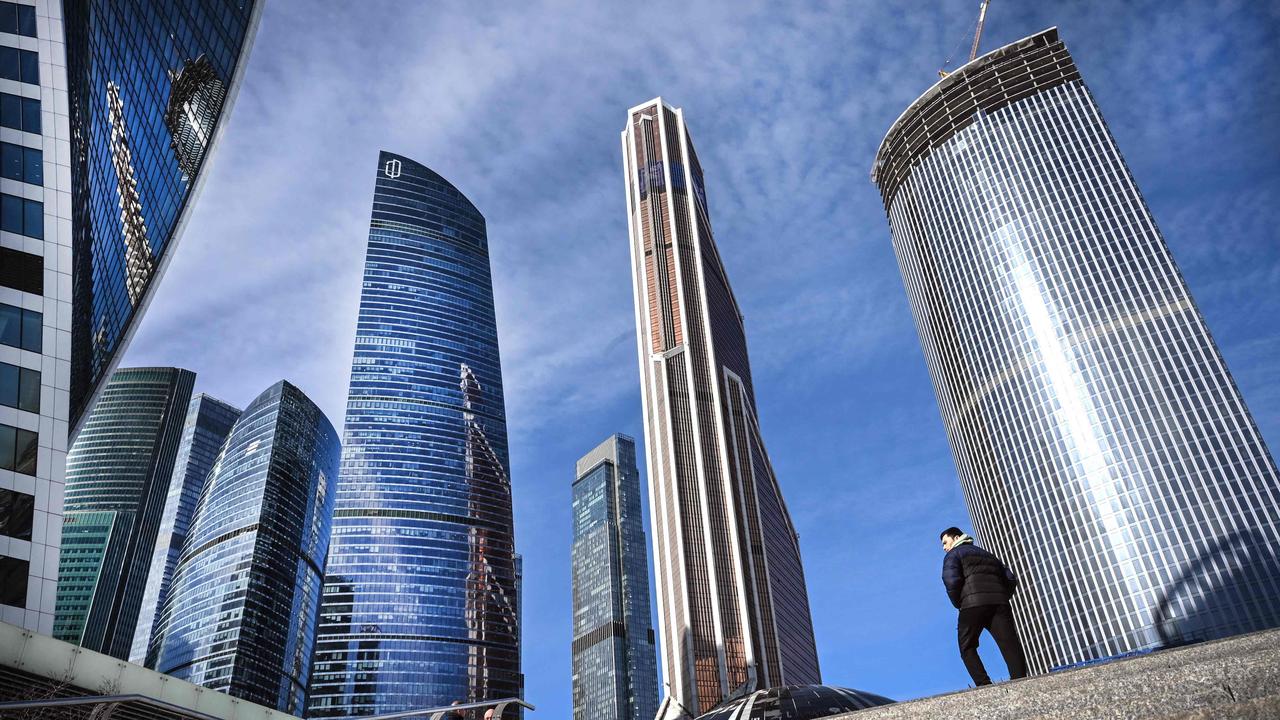 Moscow's International Business Centre could be in trouble. Picture: AFP)