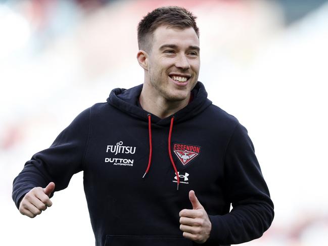 Zach Merrett has a new role in Essendon’s defence. Picture: Martin Keep/AFL Photos/via Getty Images