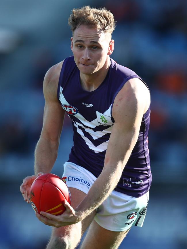 Will Brodie has been a key cog in Fremantle’s midfield this year.