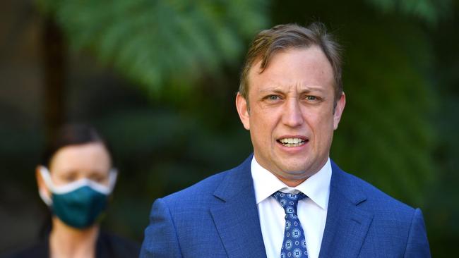 Queensland Deputy Premier Steven Miles. Picture: John Gass