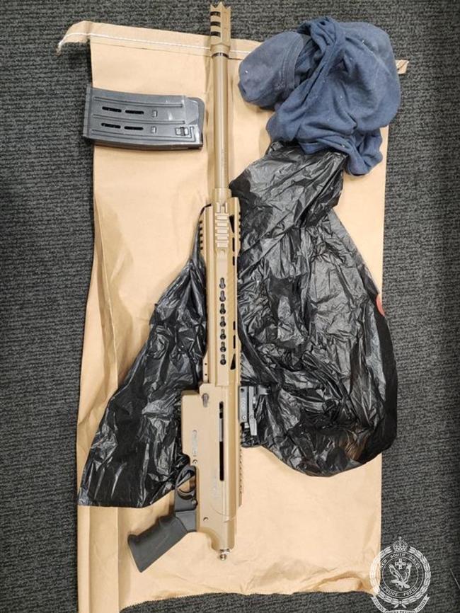 Police uncovered an unauthorised firearm during their search. Picture: NSW Police/Supplied