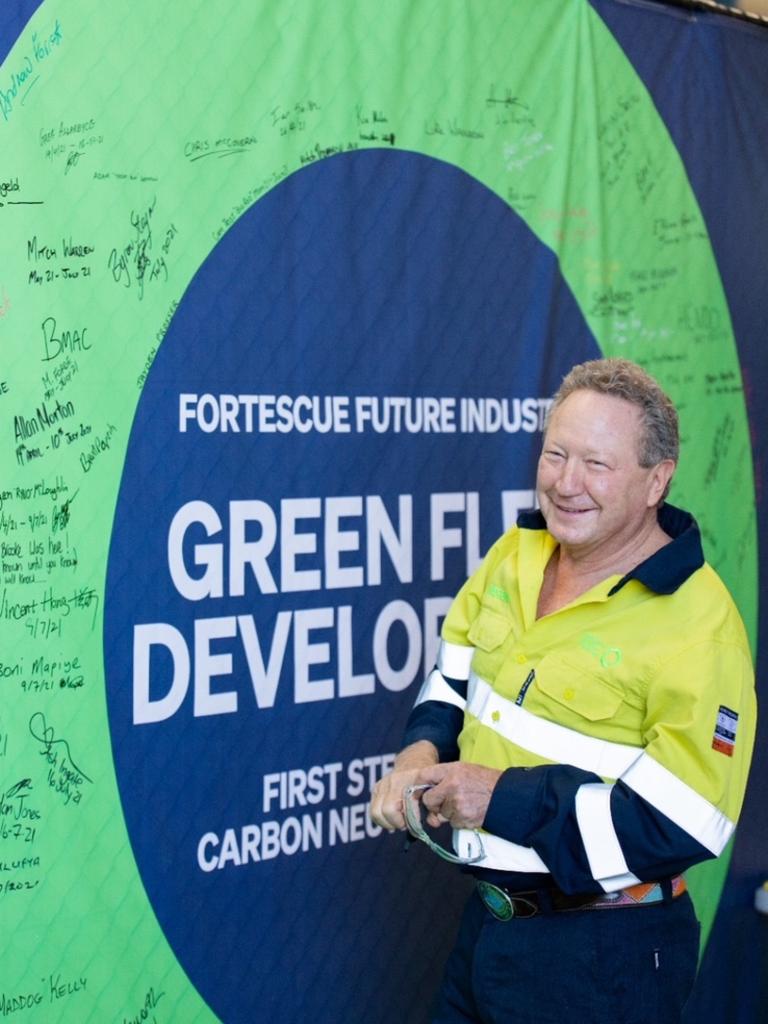 Fortescue’s Andrew Forrest.