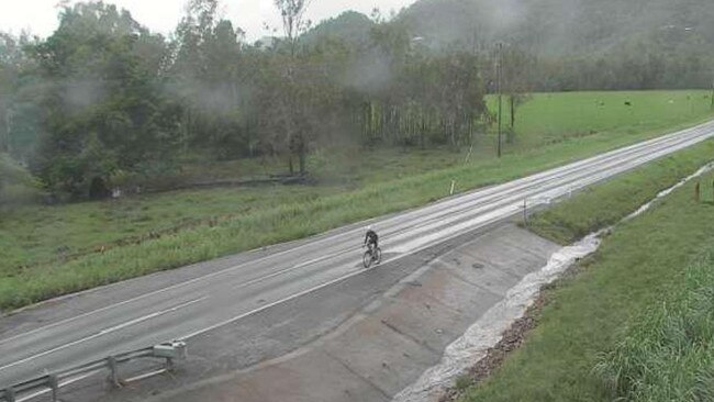 Water has subsided at Crofton Creek Bridge as at 7.30am Wednesday. Picture: Whitsunday Regional Council