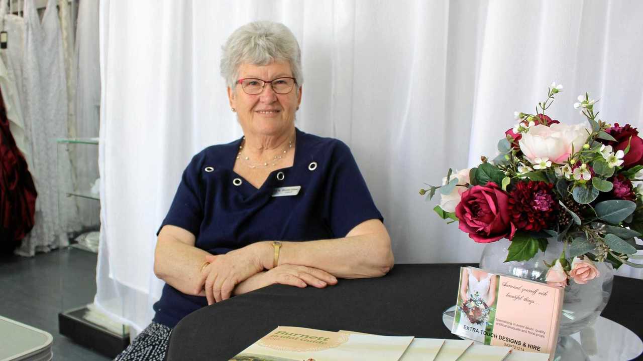 Rhonda Callow is also available for Justice of the Peace work at the new shared bridal and formal events showroom in Kingaroy. Picture: Laura Blackmore