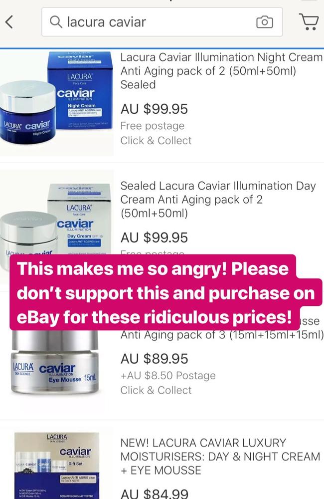 Aldi Special Buys: People resell Caviar beauty products on eBay | news ...