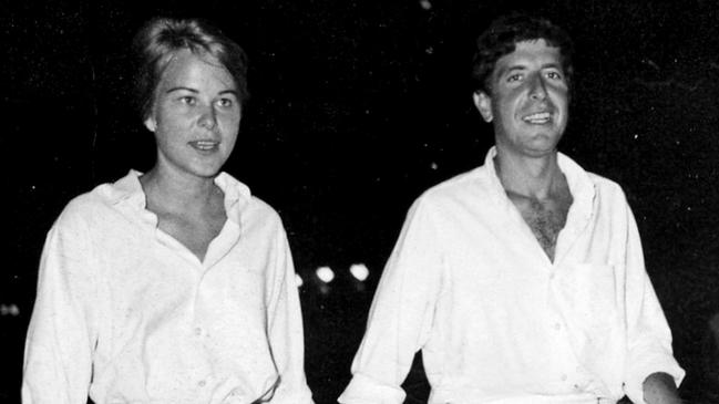 Leonard Cohen and Marianne Ihlen.