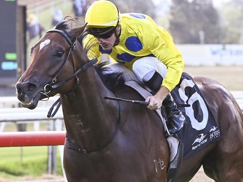 Khumbila wins at Hawkesbury on 28 March 2024. Picture: Bradley Photos