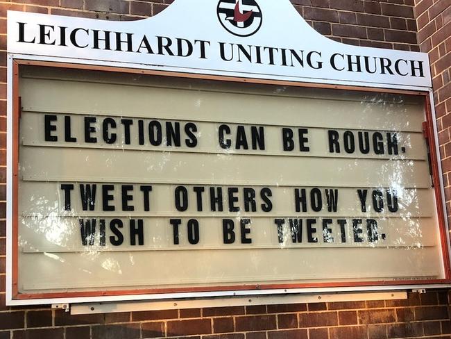 Sage advice at Leichhardt Uniting Chuch