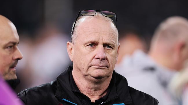 Ken Hinkley needs to find a way to turn his side’s fortunes around. Picture: Getty Images