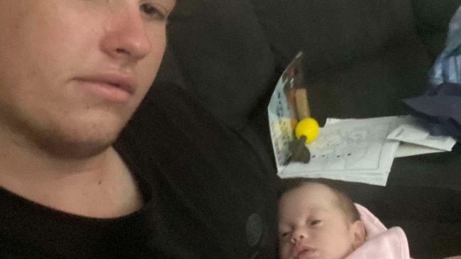 Rockhampton father Tyron Peter Donald Grealy, 20, has been charged with one count of murder following the death a two-month-old baby on January 22.