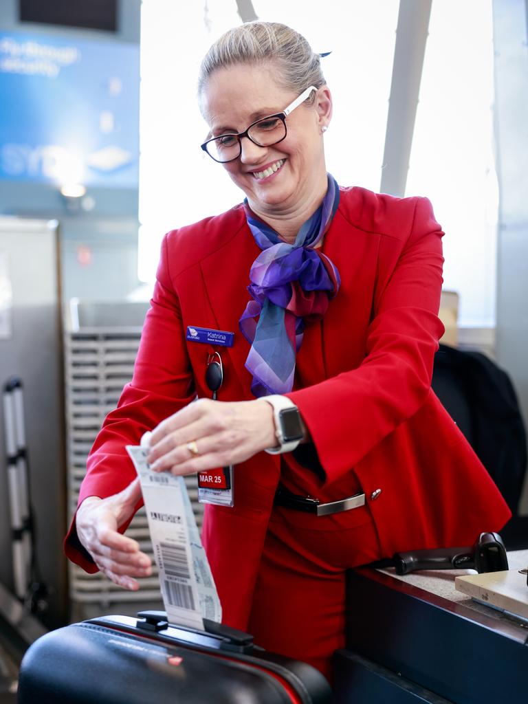 More people are expected to travel with checked bags. Picture: Virgin Australia