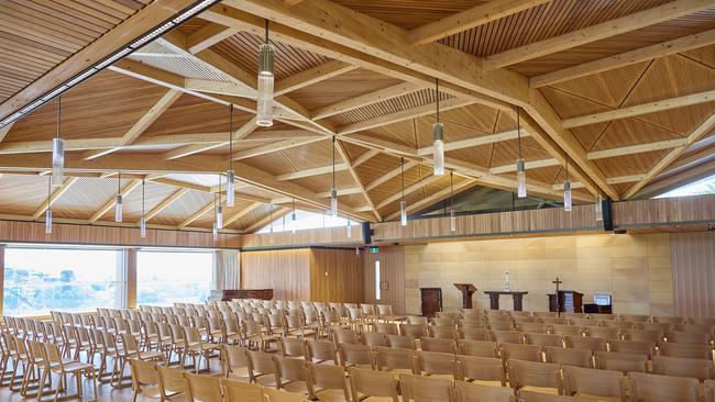 Cranbrook School’s new memorial chapel in its Centenary Building. Picture: Supplied