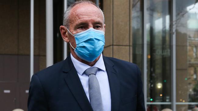 Chris Dawson outside the Supreme Court in Sydney. Picture: NCA Newswire/ Gaye Gerard.