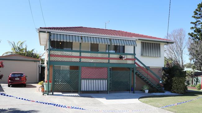 The house on Jasmine St, Alexandra Hills, where Lance Venn was allegedly murdered by his wife.