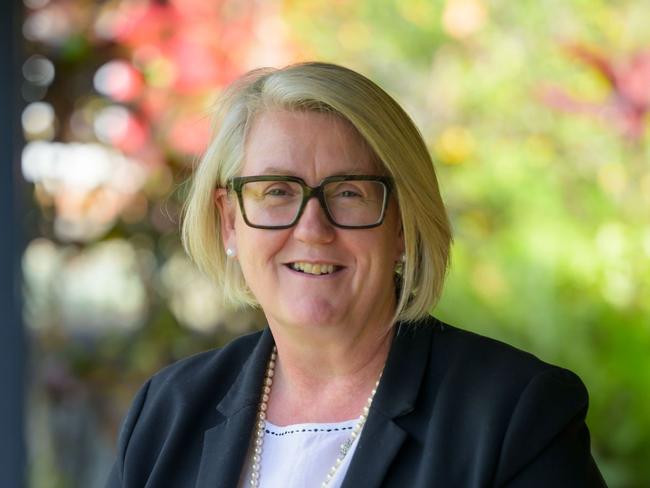 Moreton Bay College principal Janet Stewart will leave at the end of 2024 after eight years in the top job. Photo: Supplied